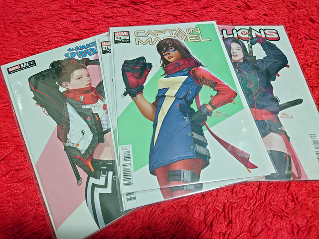 Ms Marvel variant cover | Rizal Farok