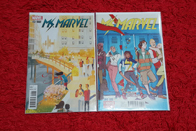Ms Marvel Kamala Khan covers